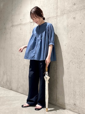 「SonnyLabel」｜香織さん（レディース・154cm）の夏コーディネート