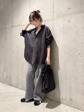 「URBAN RESEARCH Sonny Label（アーバンリサーチサニーレーベル）のアイテム」を使った、香織さん（レディース・154cm）の秋コーディネート