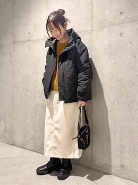 「URBAN RESEARCH Sonny Label（アーバンリサーチサニーレーベル）のアイテム」を使った、香織さん（レディース・154cm）の冬コーディネート