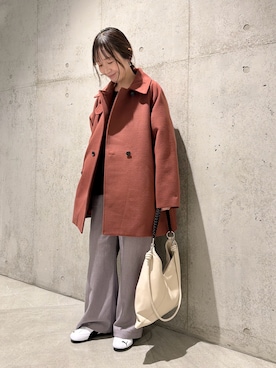 香織さん(レディース・154cm)の冬コーディネート