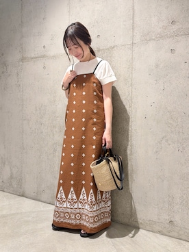 「URBAN RESEARCH Sonny Label（アーバンリサーチサニーレーベル）のアイテム」を使った、香織さん（レディース・154cm）の春コーディネート