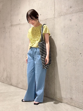 香織さん(レディース・154cm)の春コーディネート