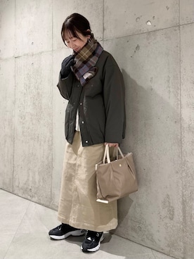 香織さん(レディース・154cm)の冬コーディネート