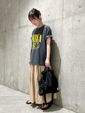 香織さん（レディース・154cm）の夏コーディネート