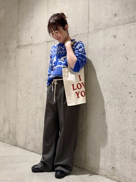 香織さん（レディース・154cm）の冬コーディネート