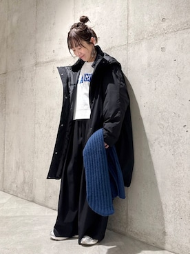 香織さん（レディース・154cm）の冬コーディネート