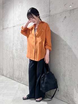 香織さん（レディース・154cm）の夏コーディネート