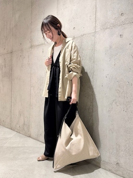 香織さん（レディース・154cm）の春コーディネート