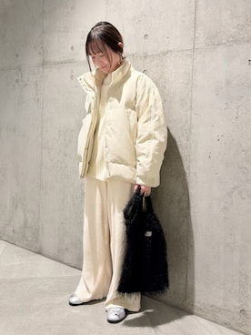 香織さん（レディース・154cm）の冬コーディネート