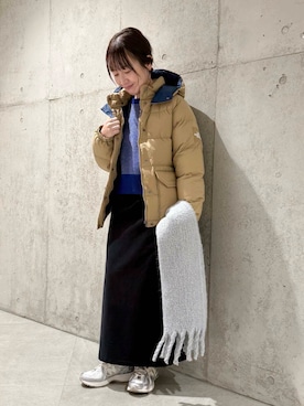 香織さん（レディース・154cm）の冬コーディネート