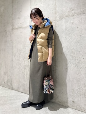 香織さん(レディース・154cm)の秋コーディネート
