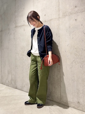 「URBAN RESEARCH Sonny Label（アーバンリサーチサニーレーベル）のアイテム」を使った、香織さん（レディース・154cm）の秋コーディネート