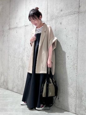 香織さん（レディース・154cm）の夏コーディネート