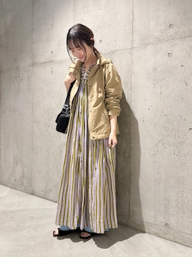 「URBAN RESEARCH Sonny Label（アーバンリサーチサニーレーベル）のアイテム」を使った、香織さん（レディース・154cm）の春コーディネート