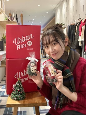 「アイテム（インテリア）」を使った、香織さん（レディース・154cm）の冬コーディネート