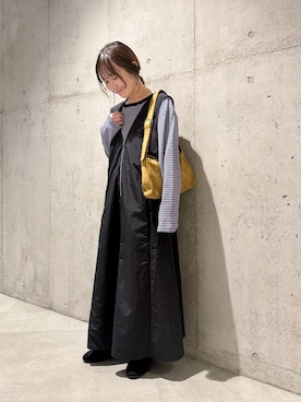 香織さん(レディース・154cm)の秋コーディネート
