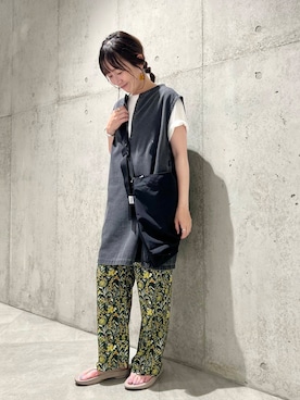 香織さん(レディース・154cm)の夏コーディネート