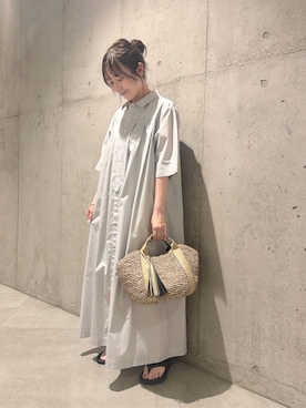 香織さん(レディース・154cm)の春コーディネート
