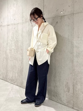 香織さん(レディース・154cm)の春コーディネート