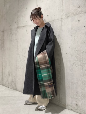「URBAN RESEARCH Sonny Label（アーバンリサーチサニーレーベル）のアイテム」を使った、香織さん（骨格ストレート・レディース・154cm）の冬コーディネート