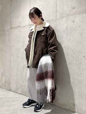 「URBAN RESEARCH Sonny Label（アーバンリサーチサニーレーベル）のアイテム」を使った、香織さん（骨格ストレート・レディース・154cm）の冬コーディネート
