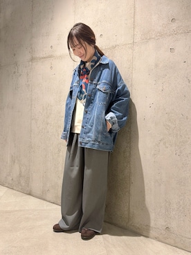 香織さん（レディース・154cm）の春コーディネート