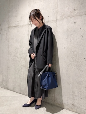 香織さん（レディース・154cm）の冬コーディネート