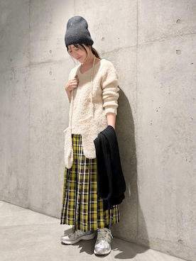 香織さん（レディース・154cm）の冬コーディネート