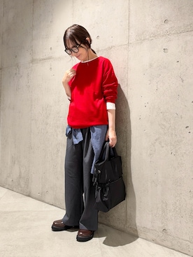 「URBAN RESEARCH Sonny Label（アーバンリサーチサニーレーベル）のアイテム」を使った、香織さん（レディース・154cm）の秋コーディネート