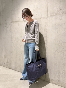 「URBAN RESEARCH Sonny Label（アーバンリサーチサニーレーベル）のアイテム（トップス）」を使った、香織さん（レディース・154cm）の春コーディネート