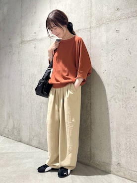 「URBAN RESEARCH DOORS（アーバンリサーチドアーズ）のアイテム」を使った、香織さん（レディース・154cm）の夏コーディネート