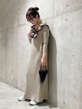 香織さん（レディース・154cm）の秋コーディネート