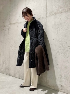 香織さん（レディース・154cm）の冬コーディネート