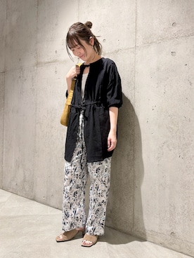 「URBAN RESEARCH Sonny Label（アーバンリサーチサニーレーベル）のアイテム（シューズ）」を使った、香織さん（レディース・154cm）の春コーディネート