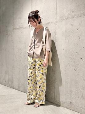 「URBAN RESEARCH Sonny Label（アーバンリサーチサニーレーベル）のアイテム」を使った、香織さん（レディース・154cm）の春コーディネート