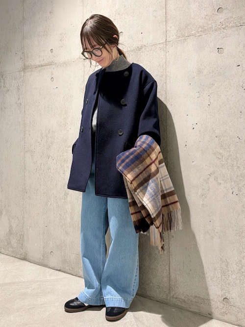 34サイズ/低身長向けも展開』タックデニム（デニムパンツ）｜URBAN