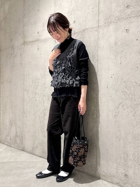 香織さん（レディース・154cm）の秋コーディネート