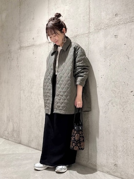 香織さん（レディース・154cm）の冬コーディネート