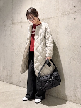 香織さん(レディース・154cm)の冬コーディネート