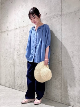 香織さん（レディース・154cm）の夏コーディネート