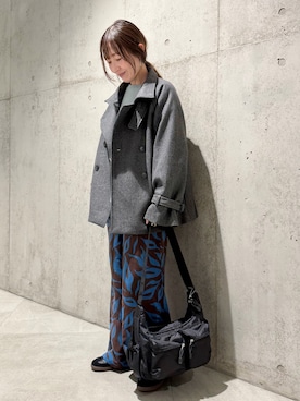 「冬の注目アウター」｜香織さん（レディース・154cm）の秋コーディネート