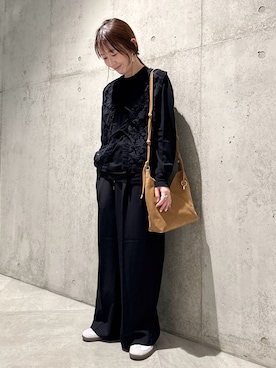 「URBAN RESEARCH Sonny Label（アーバンリサーチサニーレーベル）のアイテム（ベスト）」を使った、香織さん（レディース・154cm）の秋コーディネート