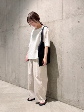 「URBAN RESEARCH Sonny Label（アーバンリサーチサニーレーベル）のアイテム」を使った、香織さん（レディース・154cm）の夏コーディネート