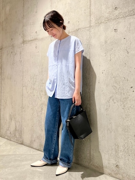 香織さん（レディース・154cm）の夏コーディネート