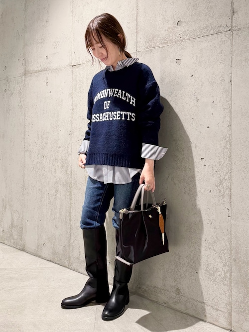 極美品】定価29920円 REMME ブラック レザー ロングブーツ REMME