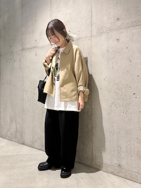 香織さん(レディース・154cm)の秋コーディネート