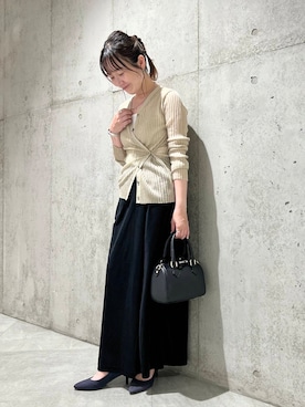 「アーバンリサーチ」｜香織さん（レディース・154cm）の秋コーディネート