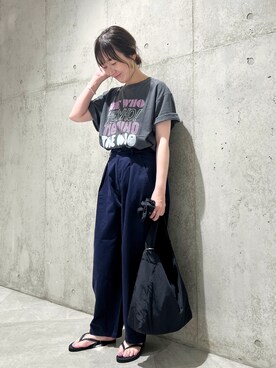 香織さん（レディース・154cm）の夏コーディネート