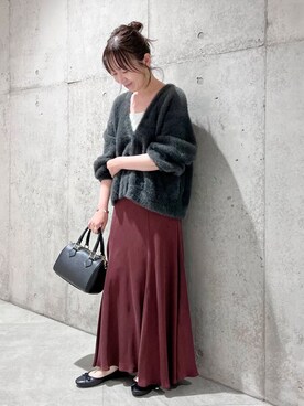 「アーバンリサーチ」｜香織さん（レディース・154cm）の秋コーディネート