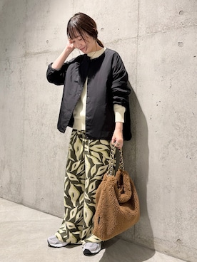 「URBAN RESEARCH DOORS(アーバンリサーチドアーズ)のアイテム」を使った、香織さん(レディース・154cm)の秋コーディネート